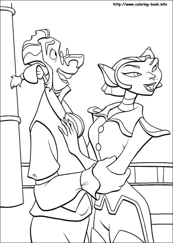 Treasure Planet coloring picture